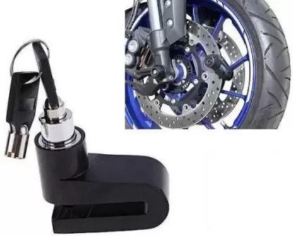 DISC LOCK FOR UNIVERSAL BIKE DISC LOCK FOR UNIVERSAL BIKE Disc Lock (Black) Bicycle Lock-image-2