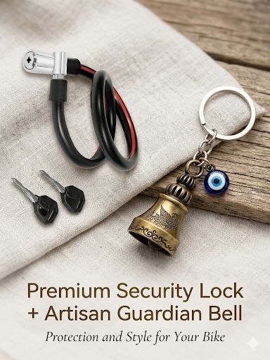 Best quality key lock with 2 keys with 1 pc guardian bell Bicycle Lock-image-41