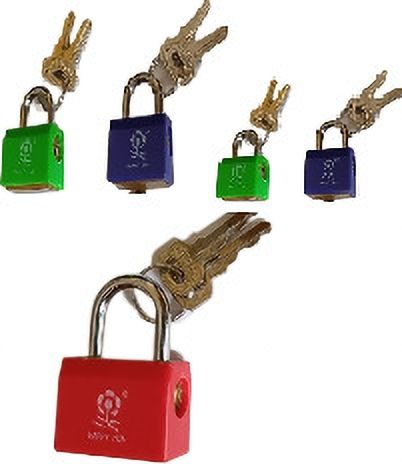 qwid , Metal Padlocks School Game (Multicolor, 5 Pack) Lock-picture-7