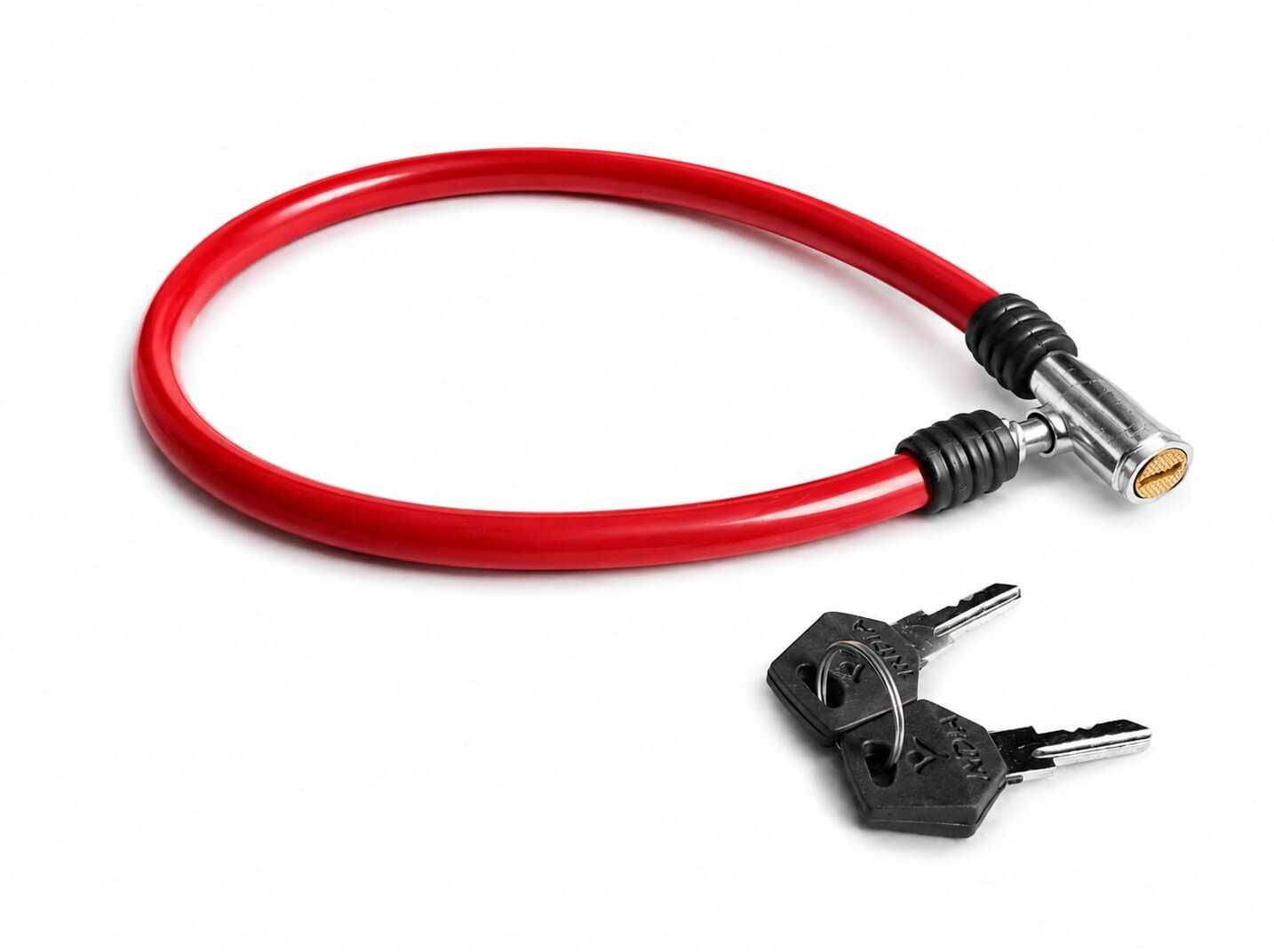 Red Cycle Lock Bicycle Lock-image-31
