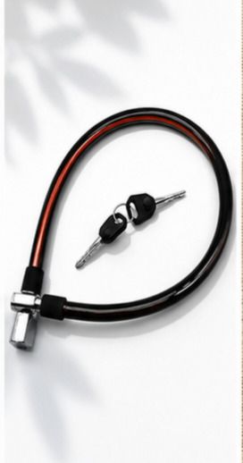 qubec Multipurpose Security Cable Lock for Cycle & Motorcycle Bicycle Lock-picture-45