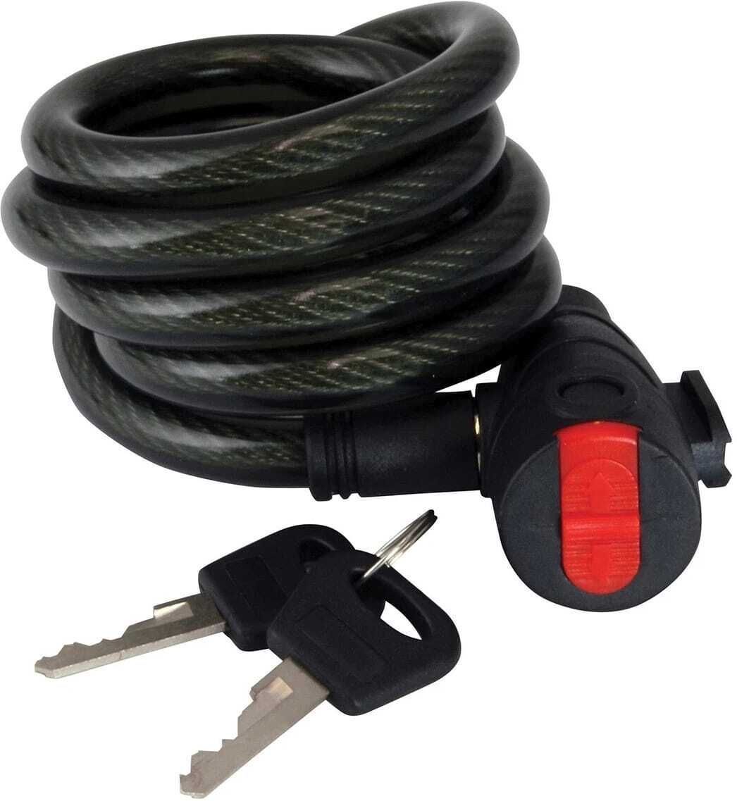 occel Heavy Duty Steel -2 Keys -Advance Cable Wire Lock for Bike, Helmet-Cycle Lock = Bicycle Lock-picture-27