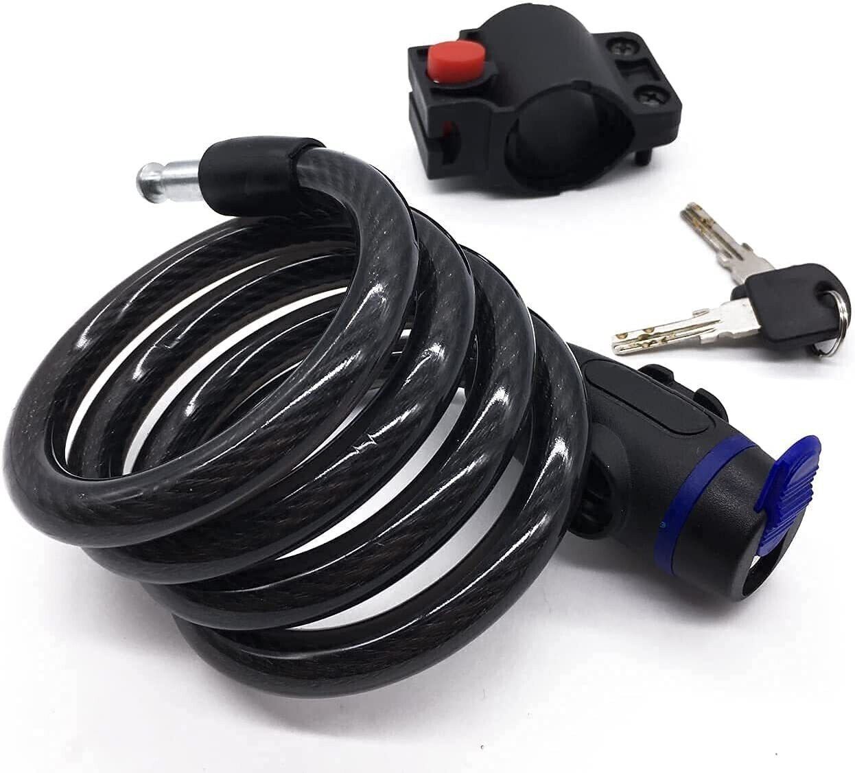 Security Guard Against Theft Smart E-bike Steel Wire Cable Accessorie Bicycle Lock
