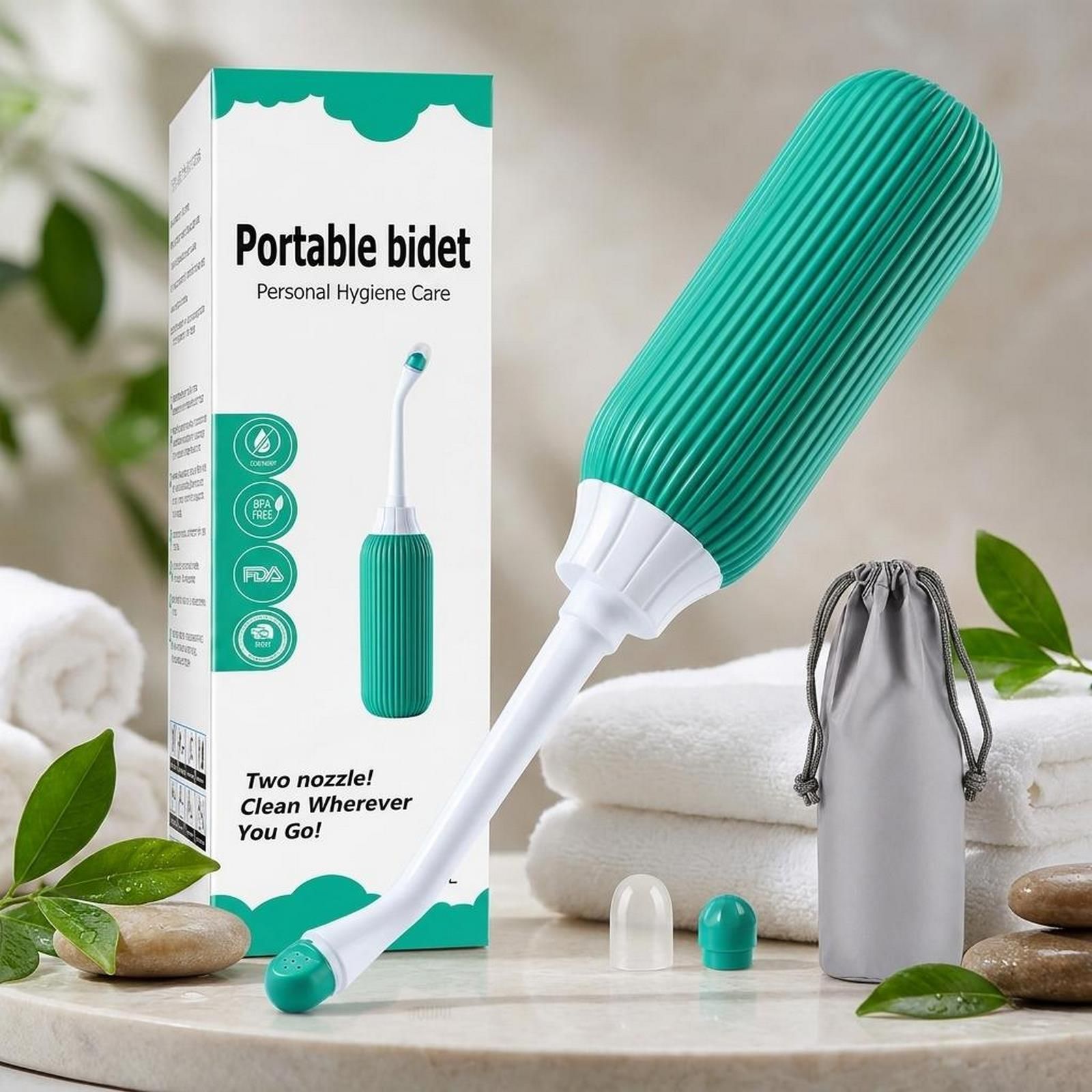 Portable Handheld Personal Bidet Bottle 500 ml Leakproof Multicolor-C17 Bidet Nozzle-image-23