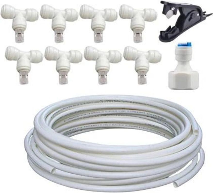 10 Mtr Pipe ll 8 NOZZLE ll 8 T ll FEMALE CONNETOT ll PIPE CUTTER Bidet Nozzle-image-36