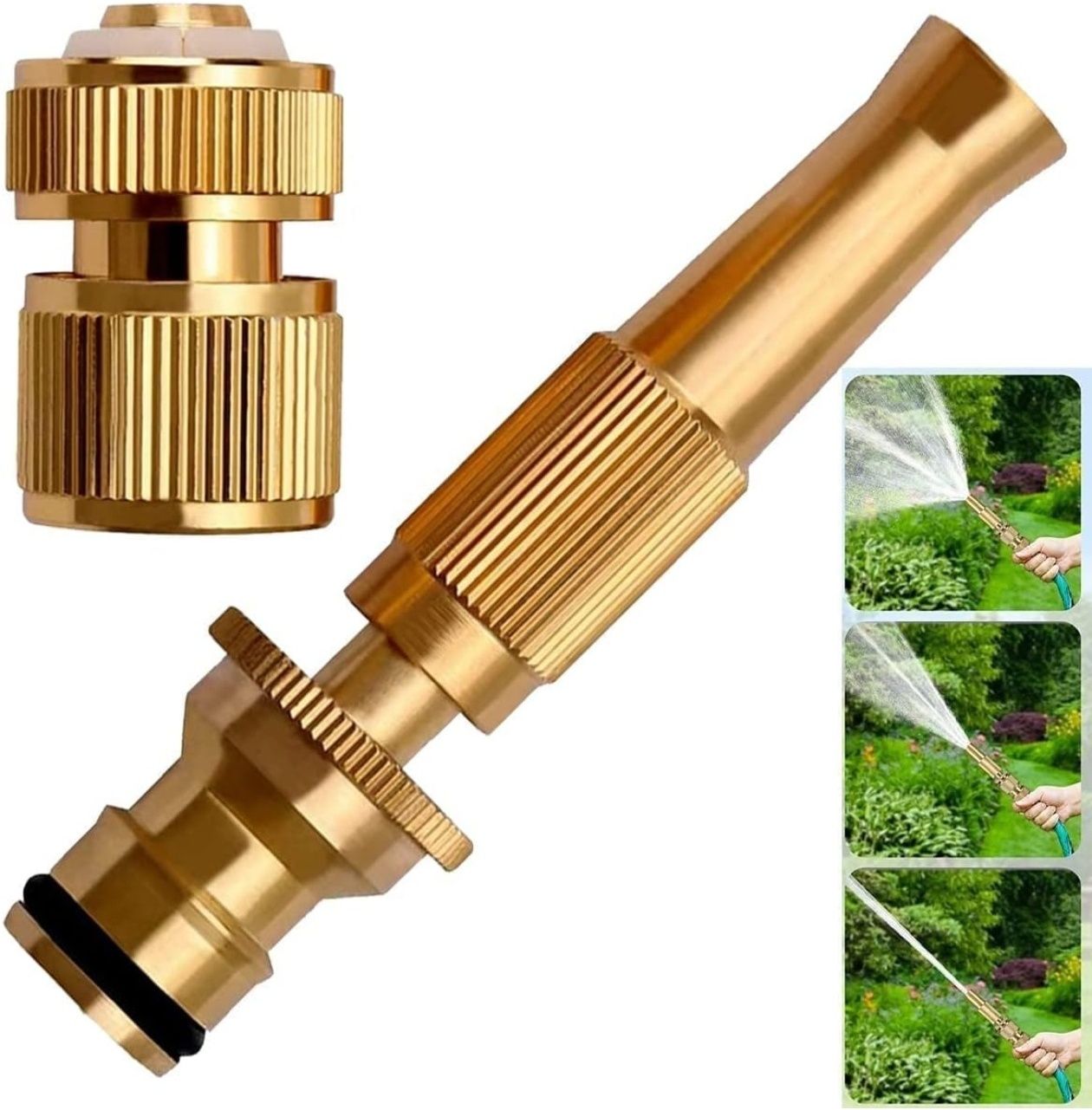 Garden Hose Spray Metal Nozzle Garden Spray Use in Car Wash Changeable Bidet Nozzle-image-47