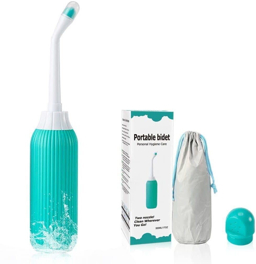 Portable bidet, Jet Spray for Toilet | Retractable, 2 angled Nozzles P355 Manual Bidets-image-30