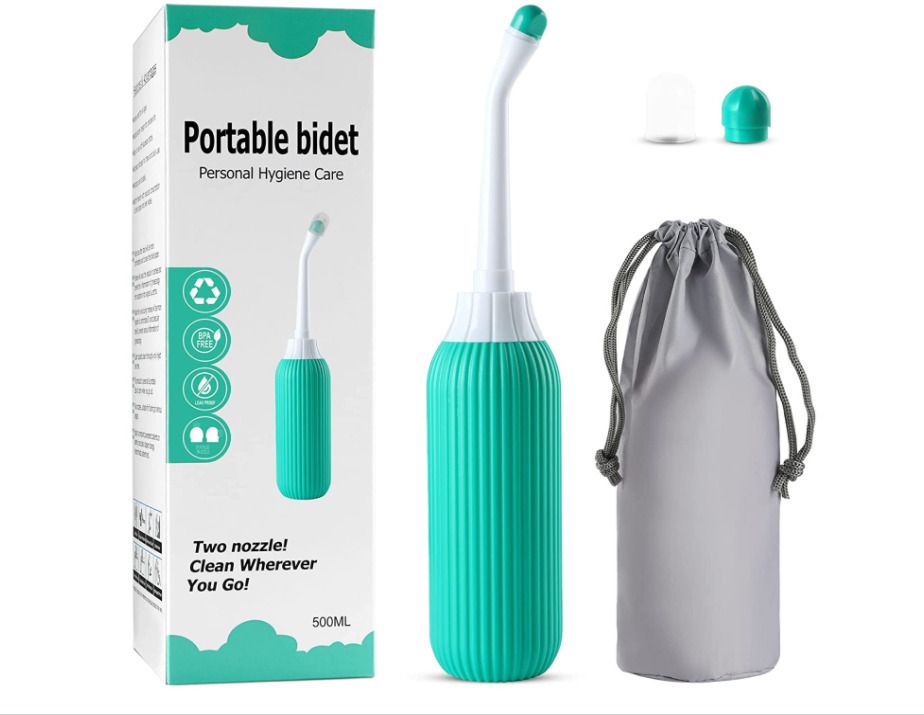 pratyang Portable bidet, Jet Spray for Toilet | Retractable, 2 angled Nozzles P239 Manual Bidets-picture-30