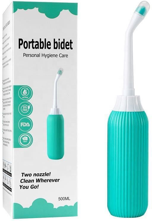 nimyank Portable bidet, Jet Spray for Toilet | Retractable, 2 angled Nozzles NI170 Manual Bidets-picture-35