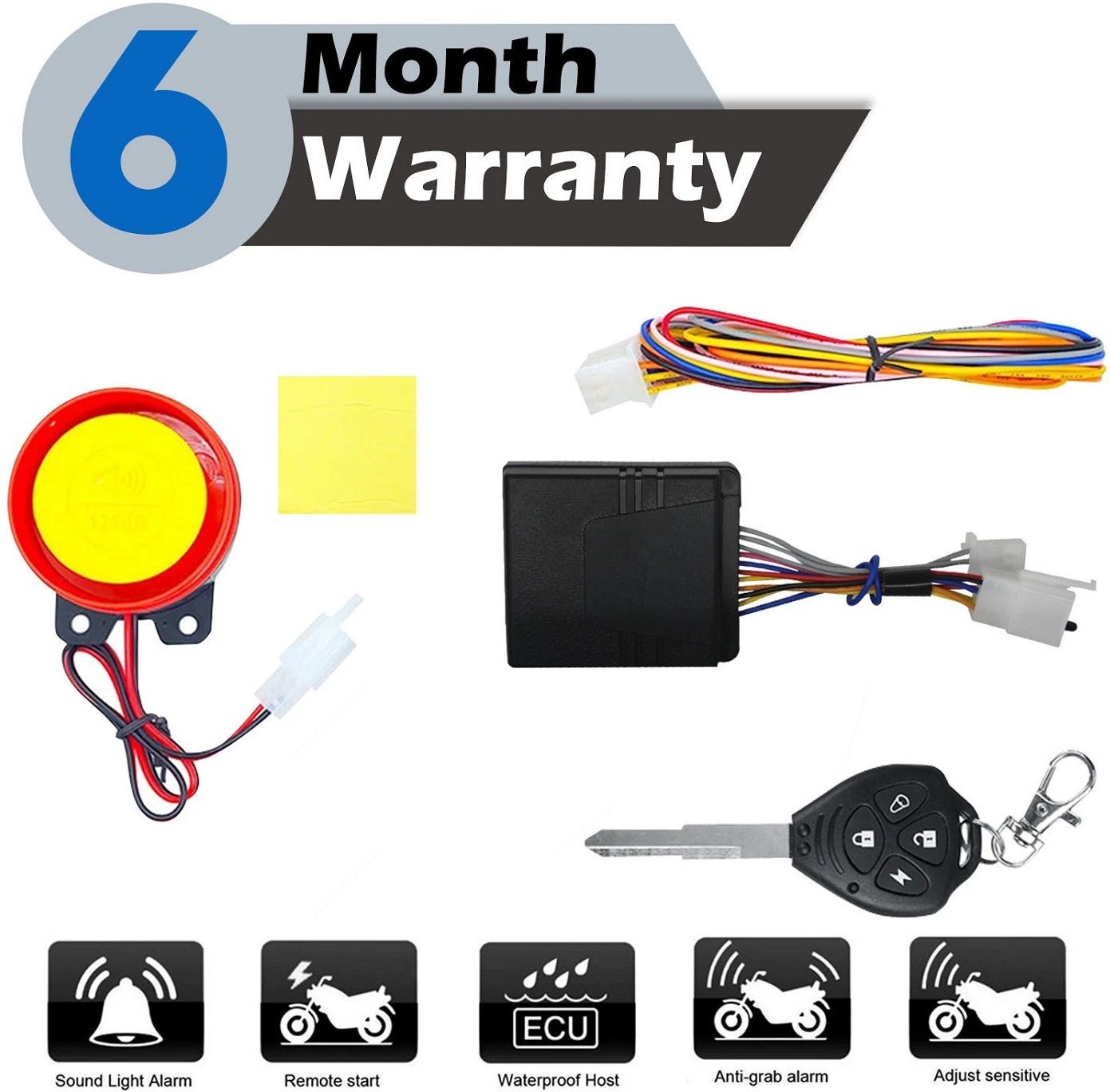 One-way Bike Alarm Kit