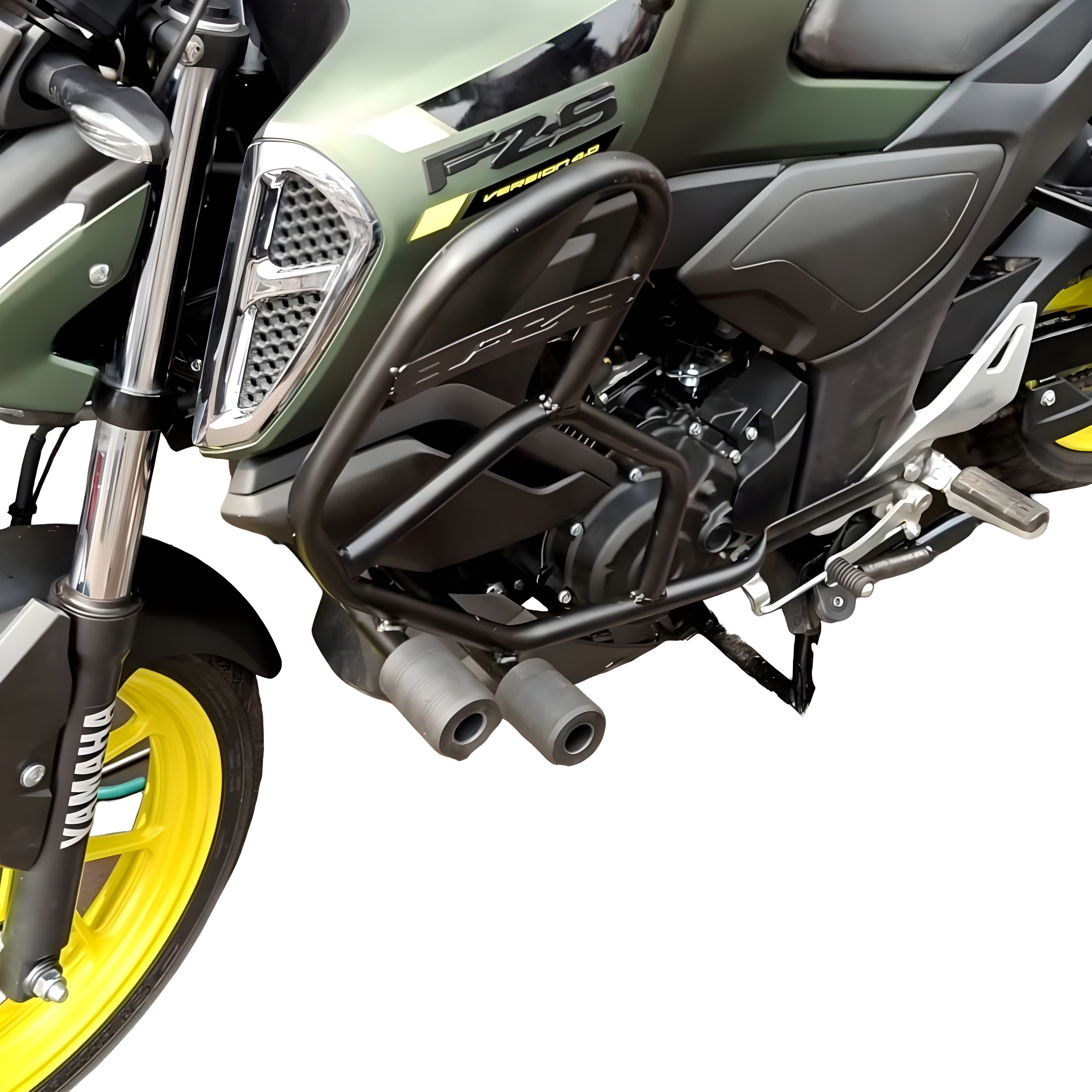 rs acessories hub Heavy Quality Crash Guard with Slider Compatible for FZV3. V4.S image 1