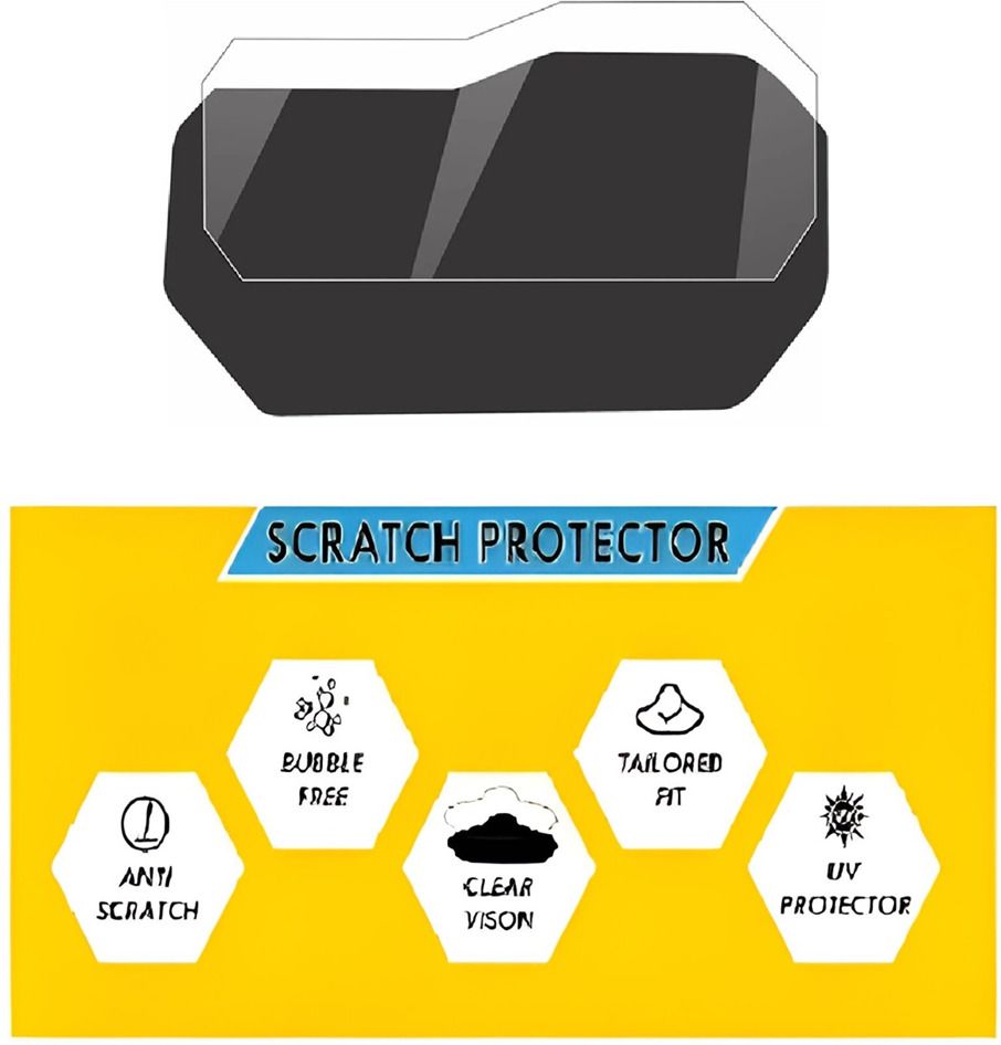 Digital Meter Screen Protector For Tvs Ntorq 150 2025 Bike Display Screen Guard-image-1