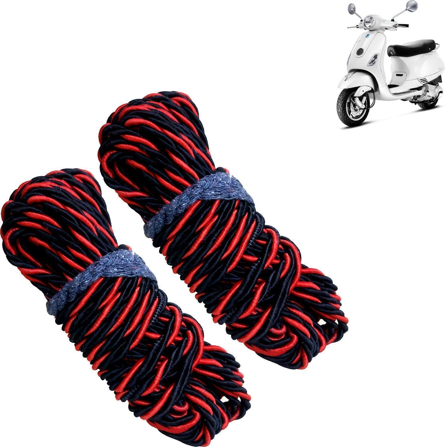 sai Bike Crash Guard Red Rope 11 Meter Long Set Of 2 ForVespa LX_RRCS124-picture-37