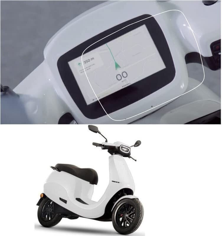 friendzon 9H Nano Speedometer Scratch Guard Screen Protector For Ola S1 / S1 Pro EV Bike Crash Guard image 1