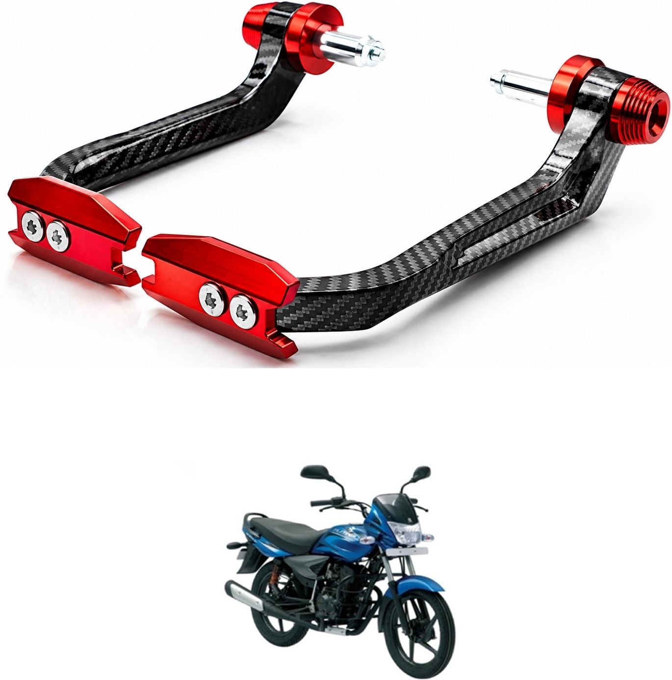 Universal 7/8" Motorcycle Handlebar Lever Guard, CNC Aluminum Brake Clutch SG123 Universal 7/8" Motorcycle Handlebar Lever Guard, CNC Aluminum Brake Clutch SG123 Satellite Vehicle Antenna-image-17