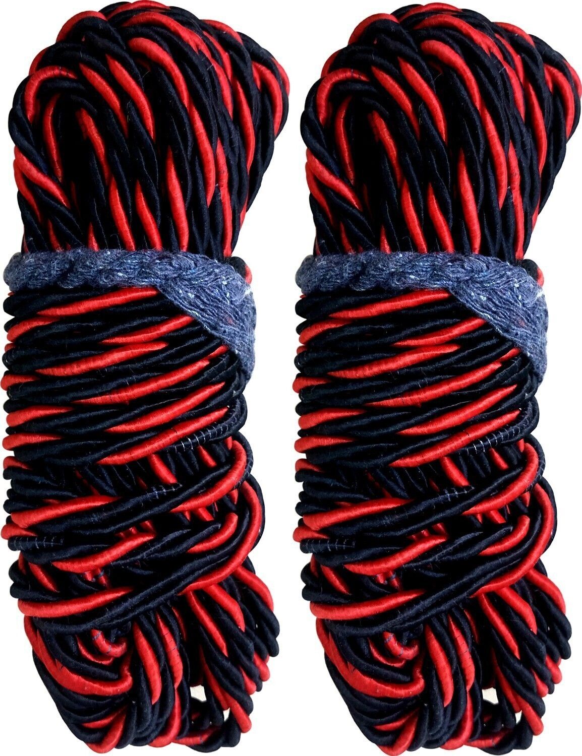 Leg Guard Rope Pack of 2 Bike Crash Guard Rope Red(Universal For Bike)