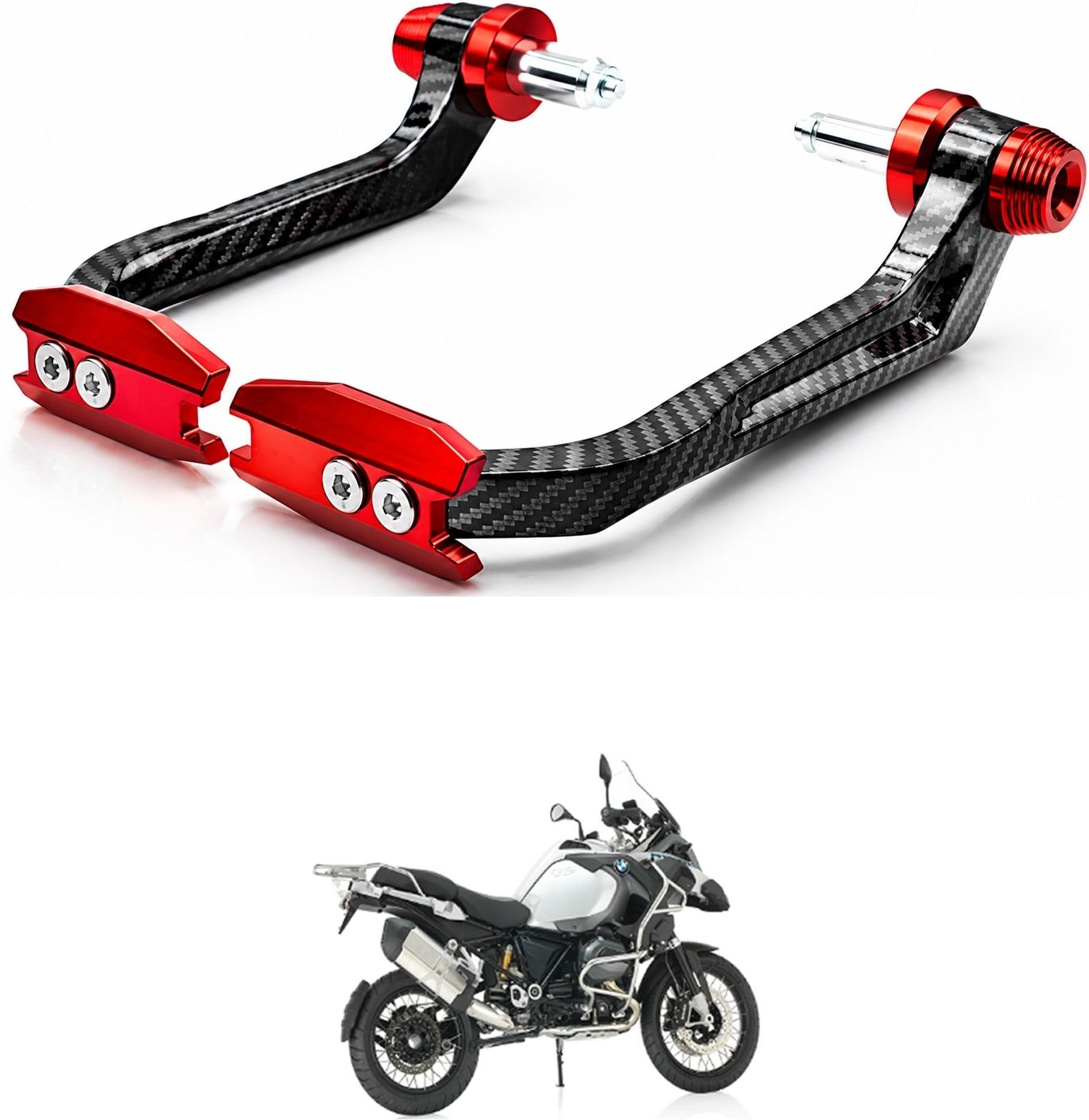 Universal 7/8" Motorcycle Handlebar Lever Guard, CNC Aluminum Brake Clutch SG3 Universal 7/8" Motorcycle Handlebar Lever Guard, CNC Aluminum Brake Clutch SG3 Satellite Vehicle Antenna-image-18