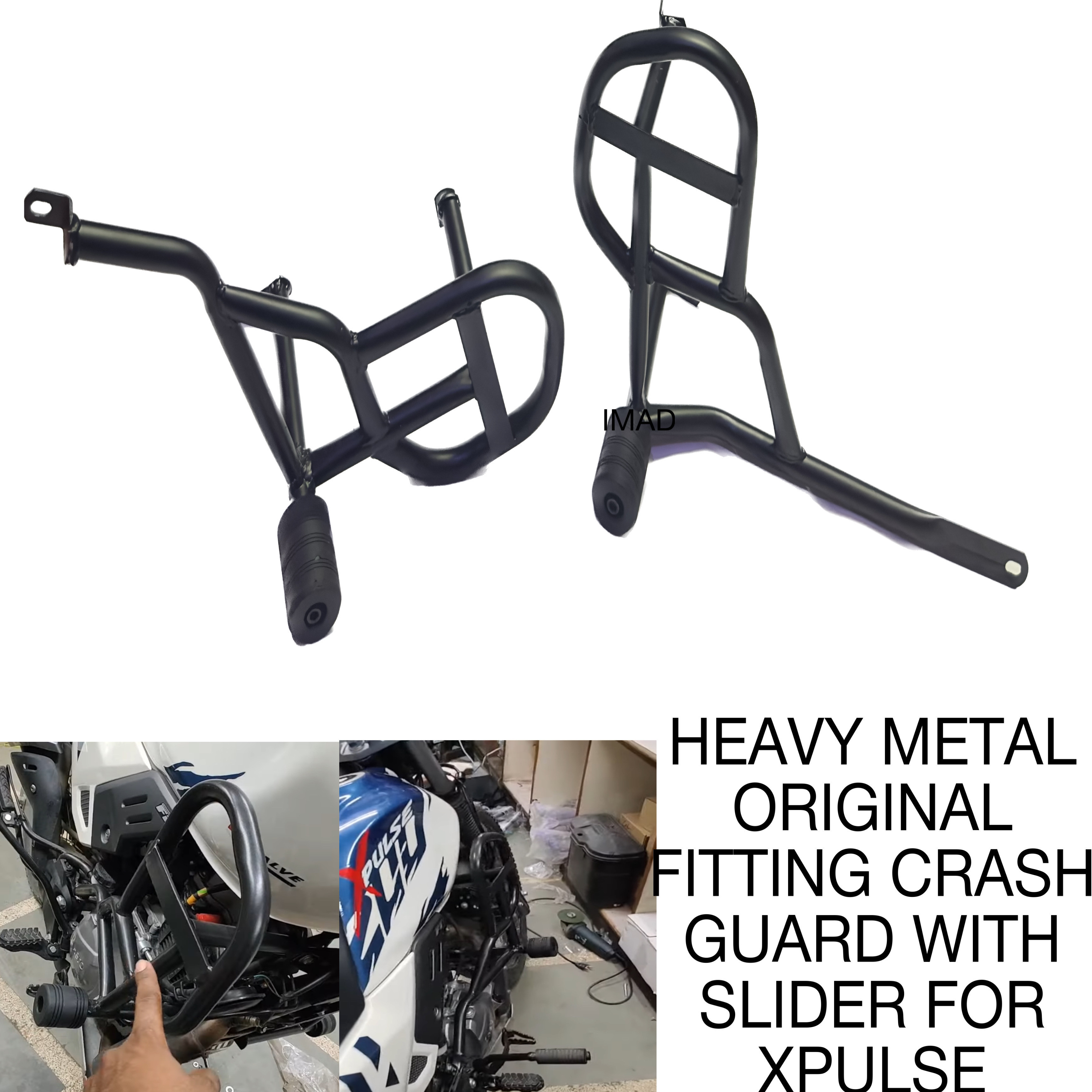 imad CRASH GUARD WITH HEAVY SLIDER XPULSE image 1