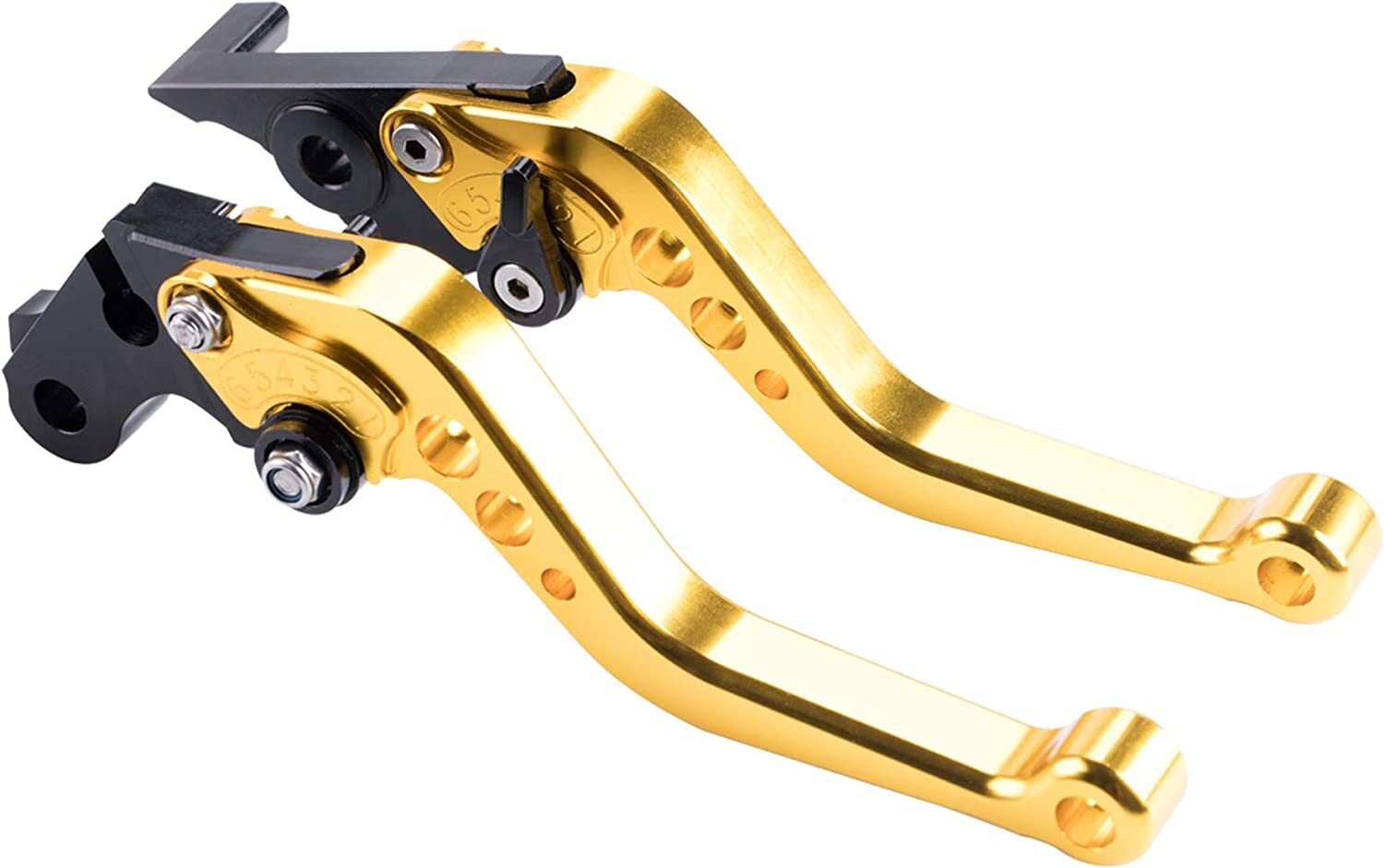 vagary CNC Adjustable Brake Clutch Lever for MT15V2/R15V4/R15M/R15V3S (ABS-Model Only) Handlebar Hand Guard image 1