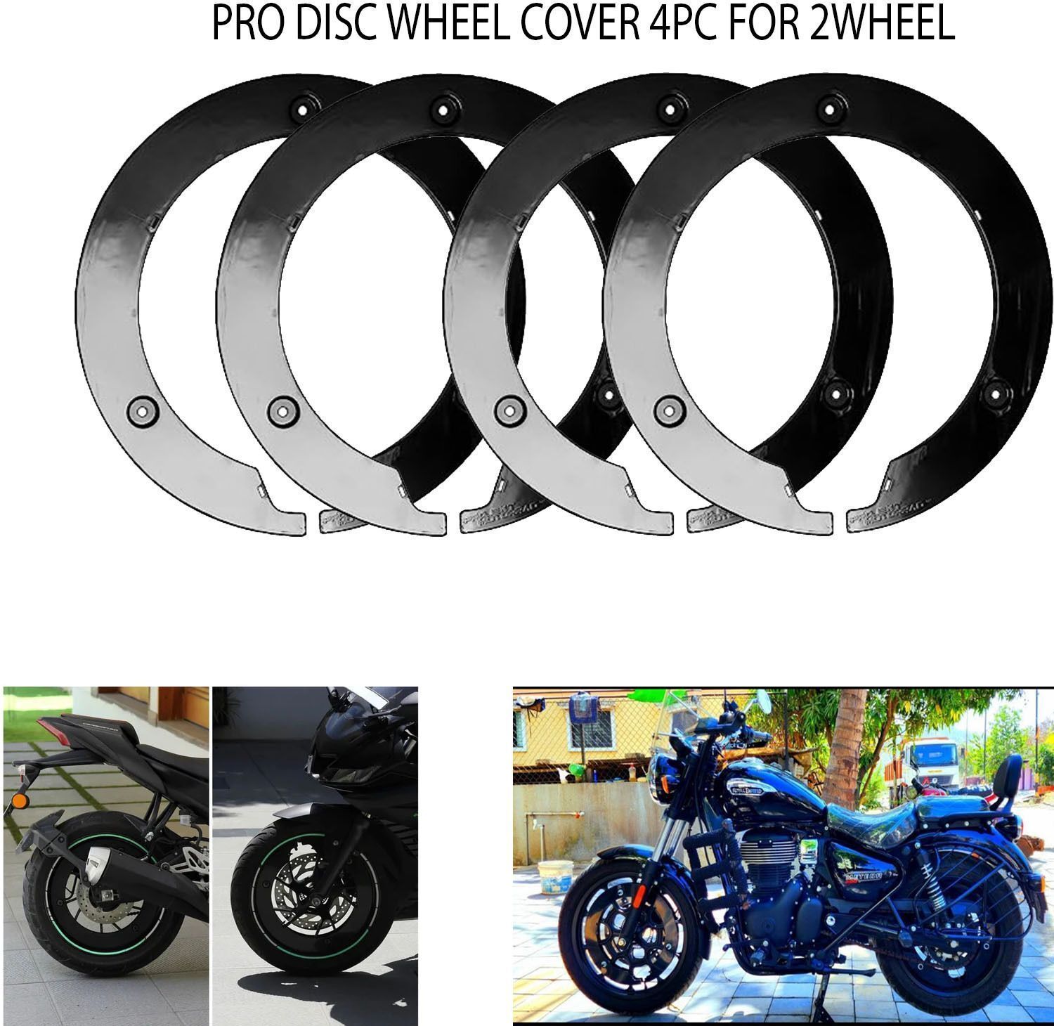 PVC PRO Disc Wheel Cover For Yamaha MT 15 (17inch Wheel) Bike Fairing Kit-image-17