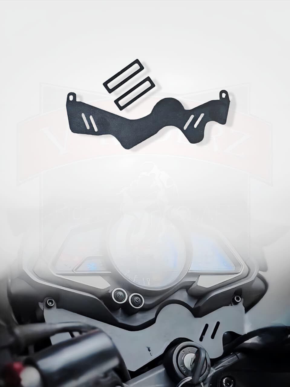 Headlight Adjustment Clamp For Pulsar Ns 125/160/200 Bike Headlight Mount set Bike Headlight Mount-image-24
