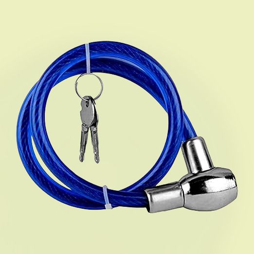 Multi-Purpose Steel Cycle Lock Bike Lock, Scooter, Helmet Lock, Bicycle Lock MN_Cycle_lock_multi/HJ15 Cable Lock