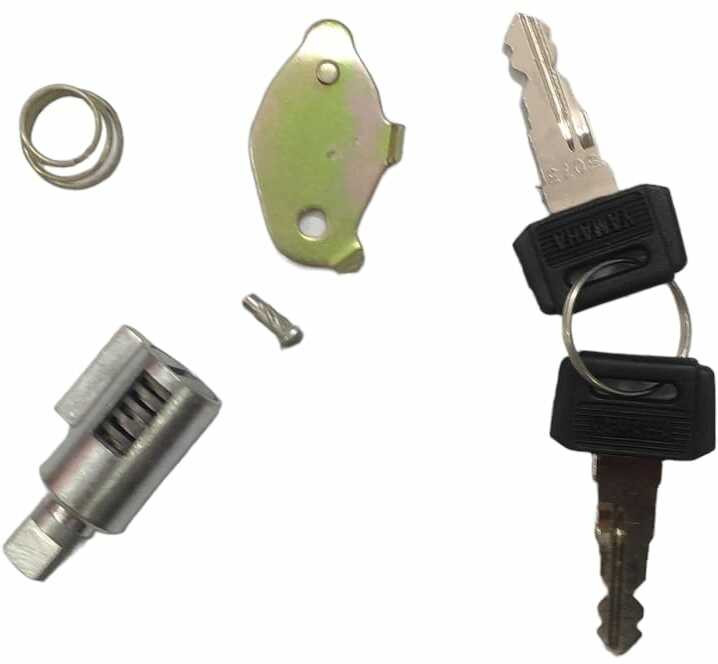 d'mega mart Rx 100 Rx 135 handle lock set Key Switch Lock image 1