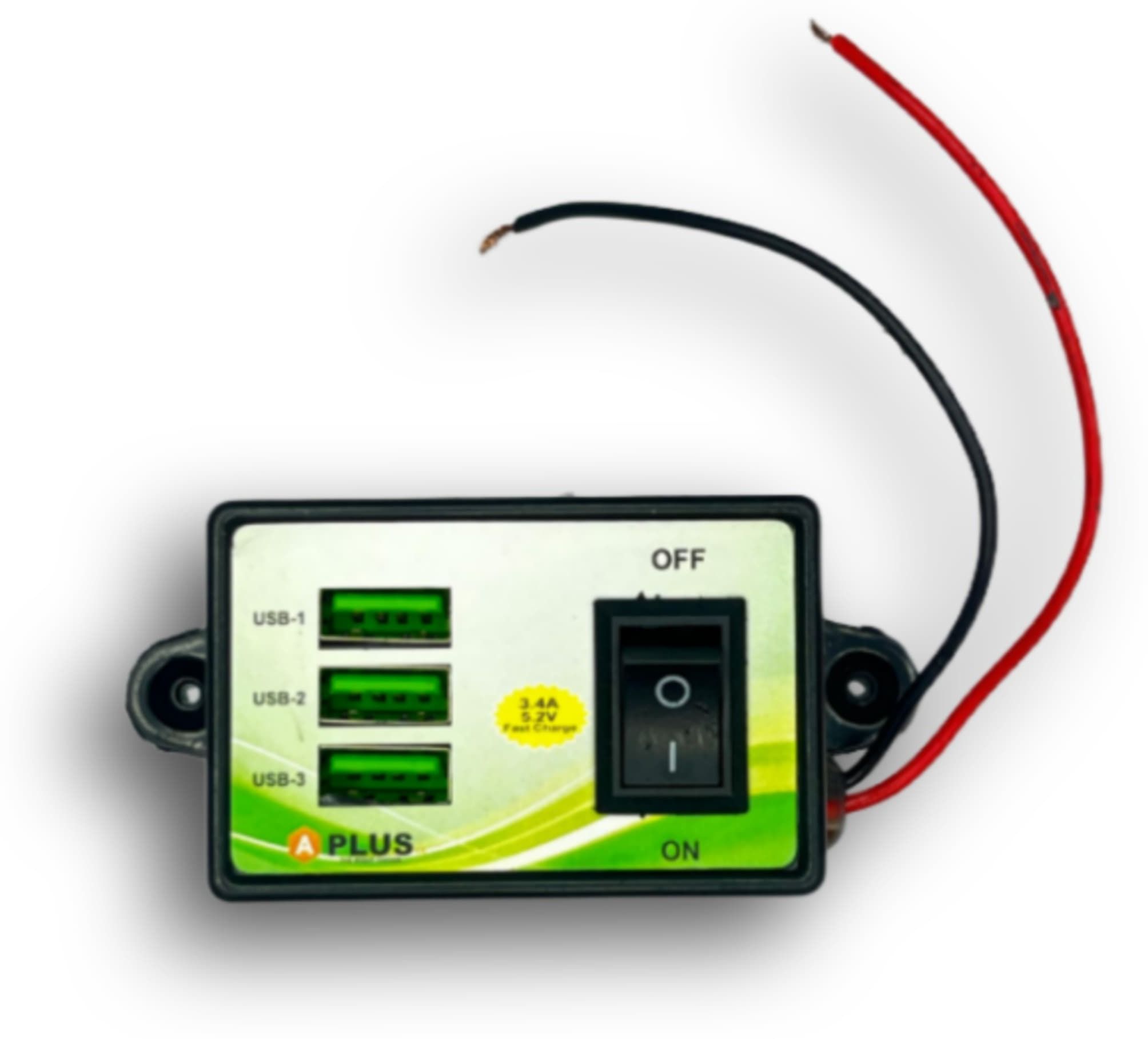 12V 3.4A Triple USB Charger Module for Bike & Car – 3 USB Ports 3.4 A Bike Mobile Charger-image-4