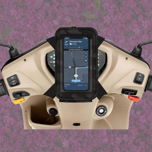 Mobile Holder for Scooty Mobile Pouch for Scooter Bike Mobile Holder-100 Bike Mobile Holder