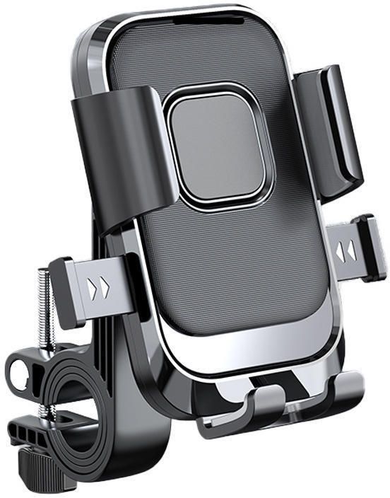 XY-088 Bike Mobile Holder with Alloy Body, One Click Lock, Shockproof Bike Mobile Holder