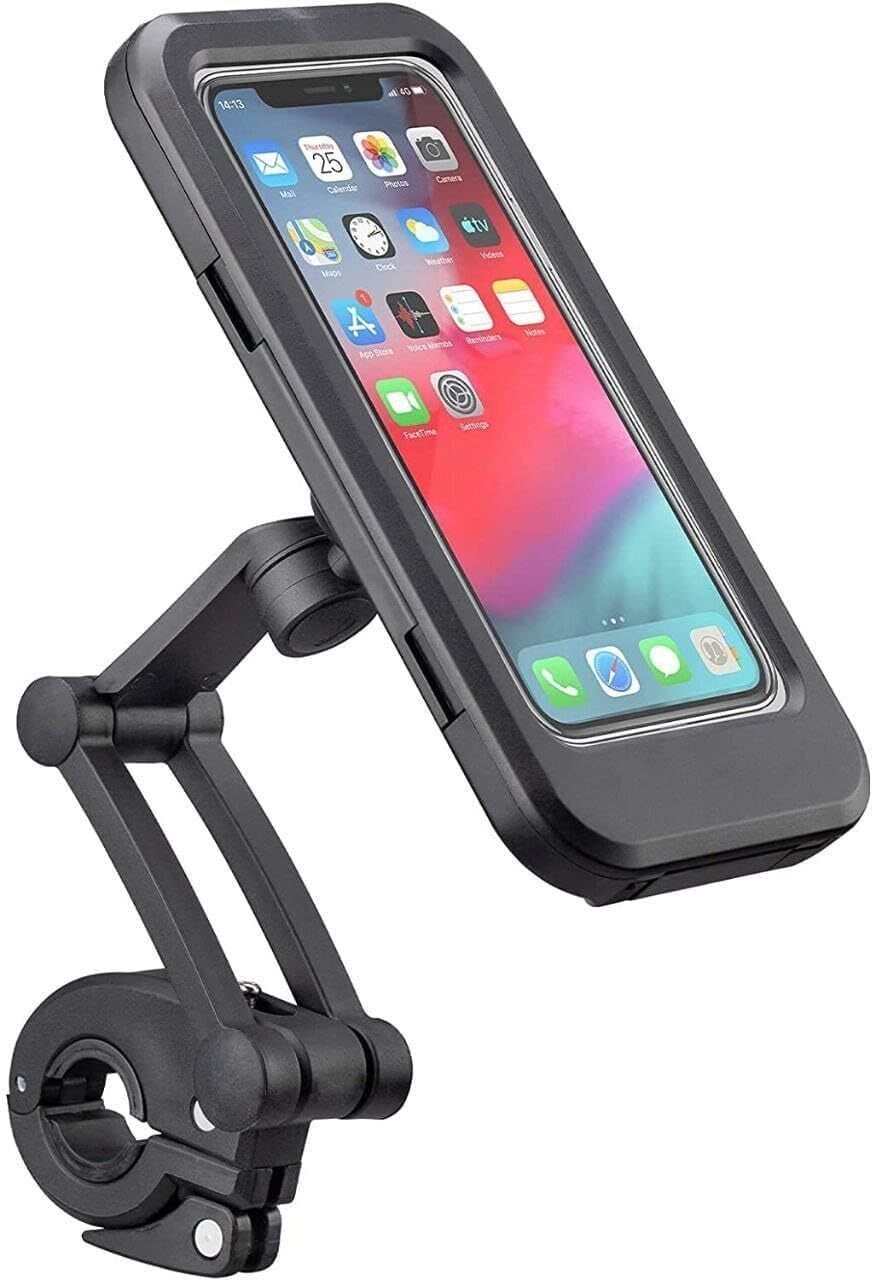 kbm & care 360° Rotatable Motorcycle Phone Mount Stand for Handlebar Bicycle Phone Holder-picture-36