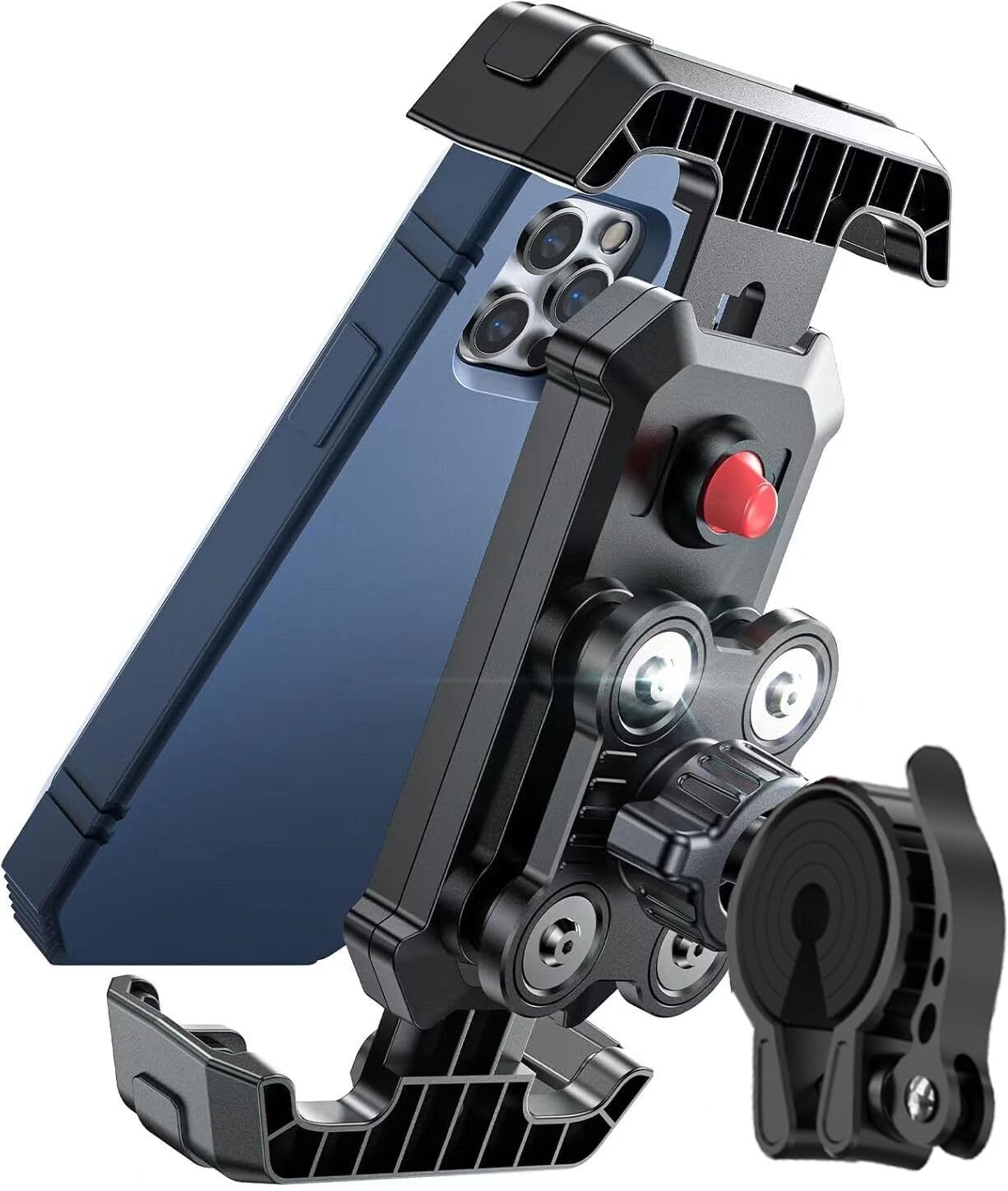 Mobile Holder for Bikes,Scooty/Cycle Phone Holder Mount,with Shock Absorbtion Bike Mobile Holder