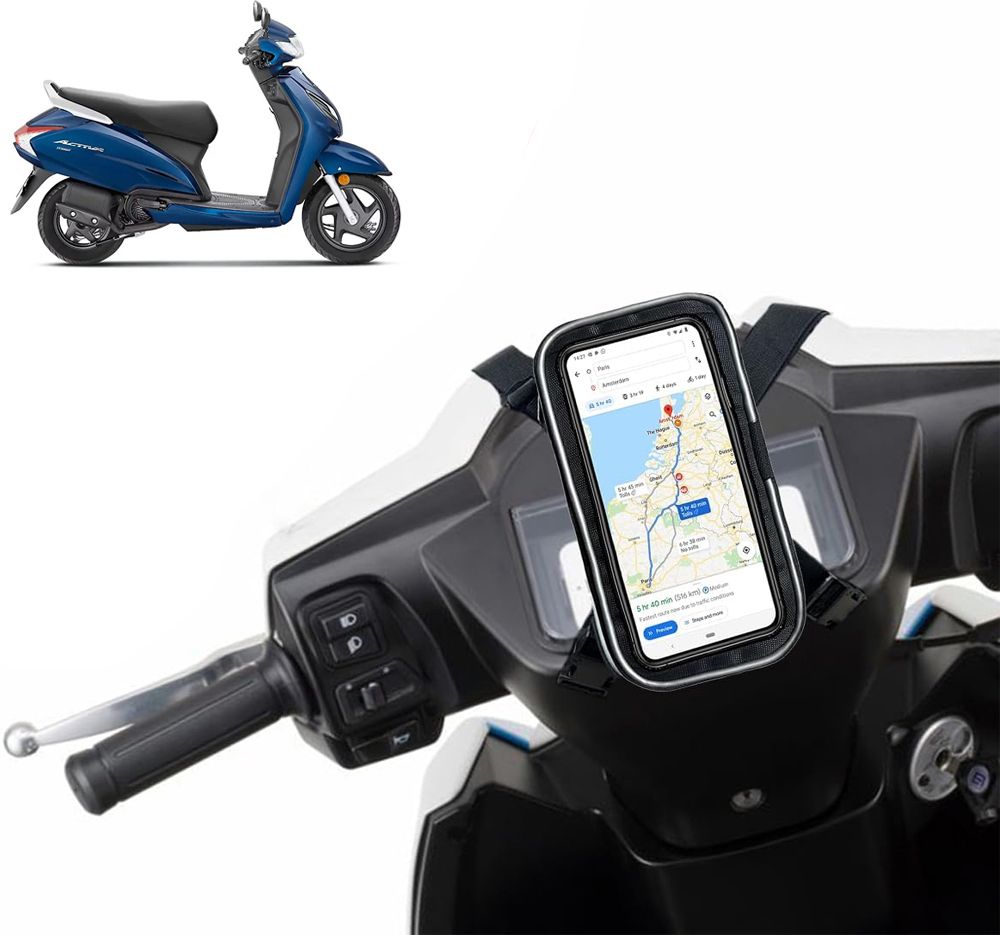 Scooter/Scooty Mobile Holder for Activa Bike Mobile Holder