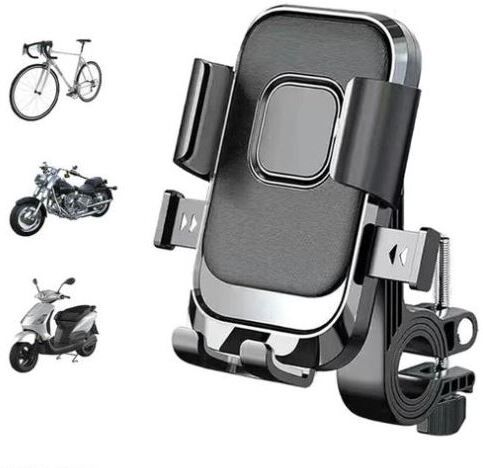 XY-088 | One-Click Lock, Anti-Shake Grip & 360° Rotation Universal Bike Mobile Holder-image-11