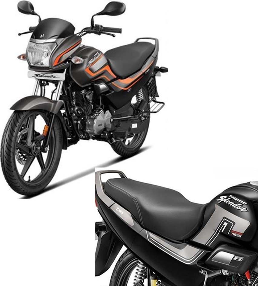 SUPER SPLENDOR SEAT COVER_01 Single Bike Seat Cover For Hero Super Splendor-image-37