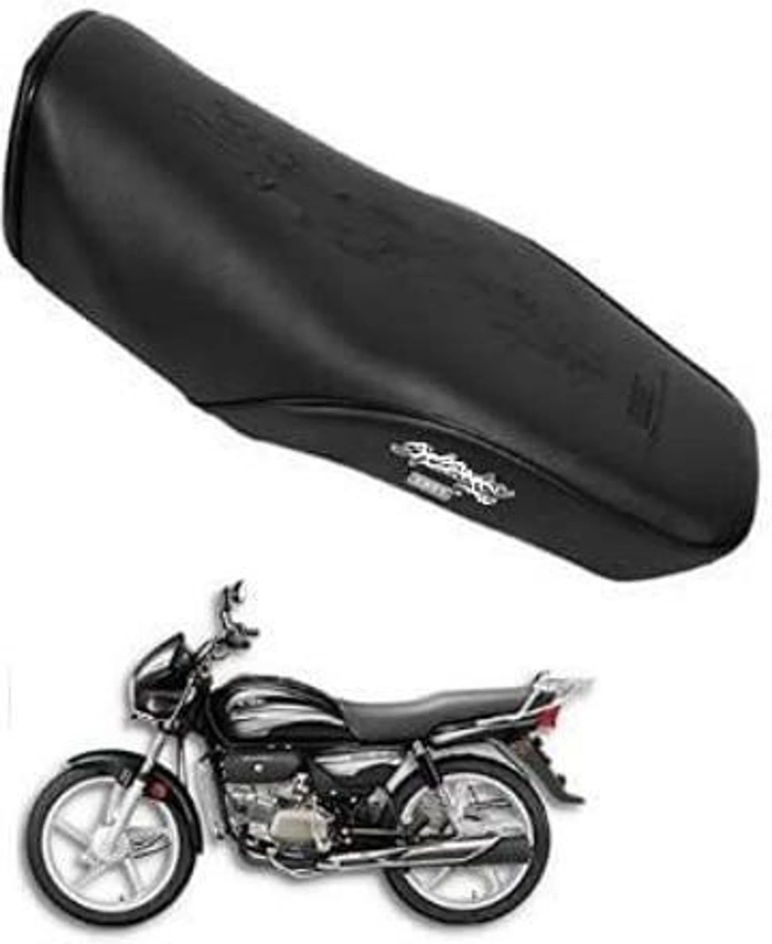 Waterproof Durable Faux Leather Single Bike Seat Cover Single Bike Seat Cover For Hero Splendor, Splendor NXG, Splendor Plus, Splendor Pro-image-16