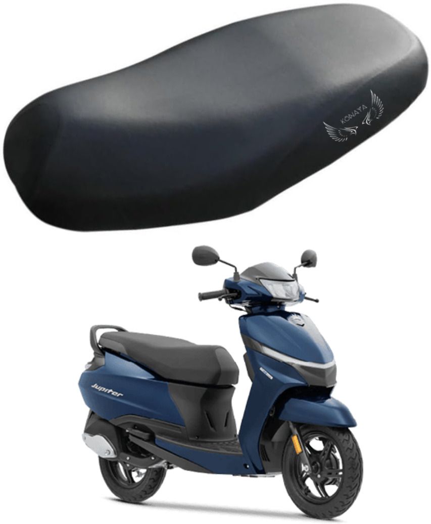NEW Jupiter 110 Seat Cover Protect from Rust and Dust, PU Leather Waterproof Single Bike Seat Cover For TVS Jupiter