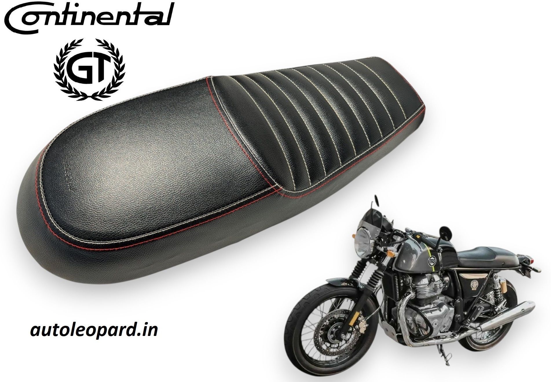 Continental GT 650 PREMIUM QUALITY SOFT TOUCH Single Bike Seat Cover For Royal Enfield GT650R-image-15