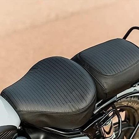 Premium Reborn Waterproof Extra Comfort Split Bike Seat Cover For Royal Enfield Classic 350, Classic 500-image-21