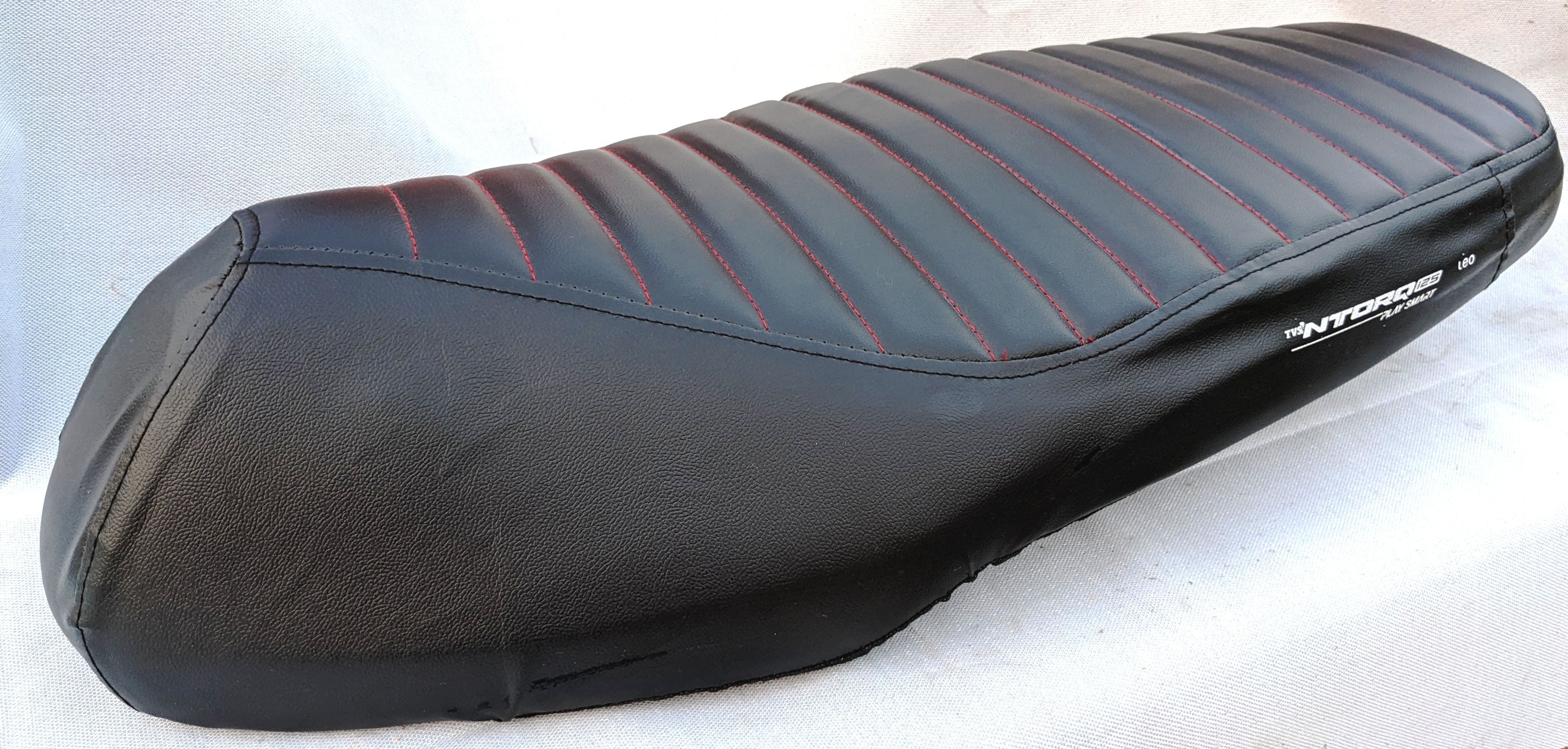 TVS NTORQ 125 SEAT COVER LINE DESIGN Single Bike Seat Cover For TVS NTorq 125-image-49