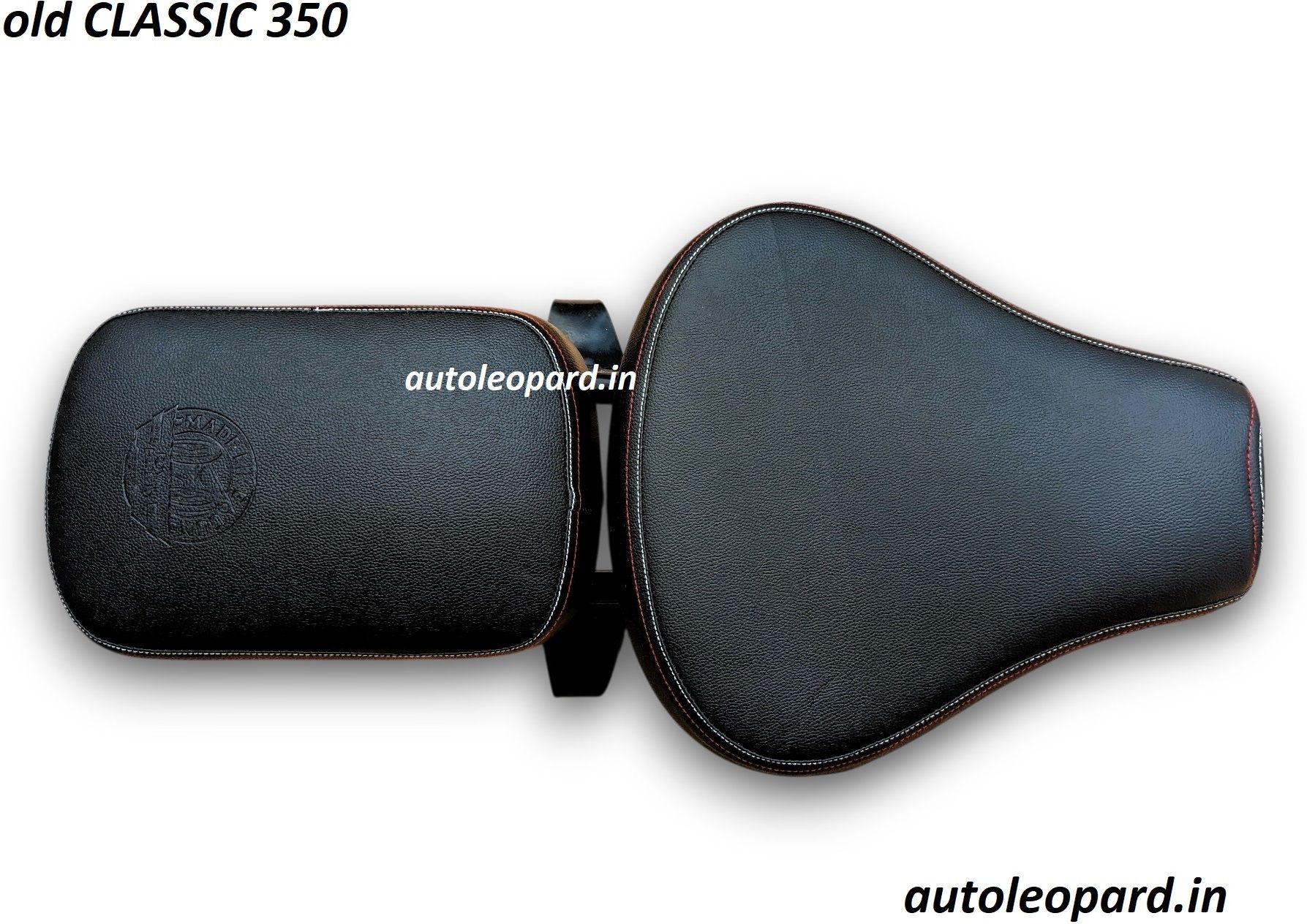 autoleopard (UCE) OLD CLASSIC 350 PREMIUM QUALITY SOFT TOUCH Split Bike Seat Cover For Royal Enfield Classic 350, UCE Classic-picture-16