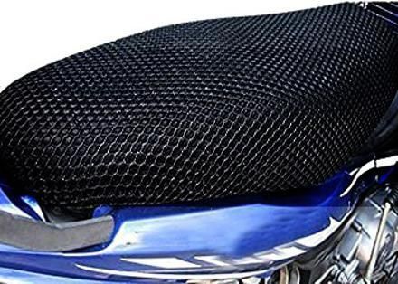3D Free Size Bike/Scooty/Scooter Seat Cover Breathable Mesh Net Cushion Single Bike Seat Cover For Universal For Bike Gusto-image-29