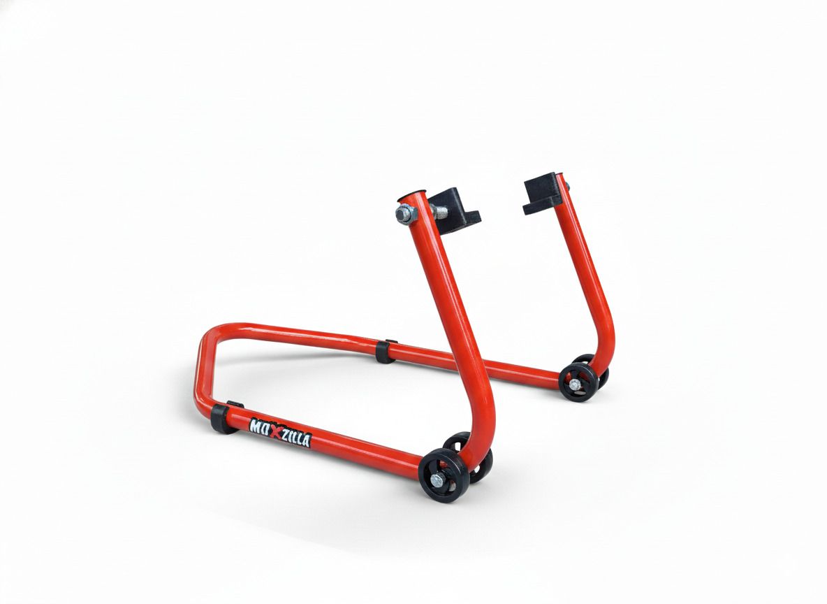Universal Paddock Stand Red Suitable for All bikes Bike Storage Stand-image-29