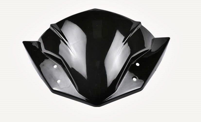 oberoi's traders Universal Small Headlight Visor Glass Wind Deflector for All Scooty and Bike Windshield-picture-25