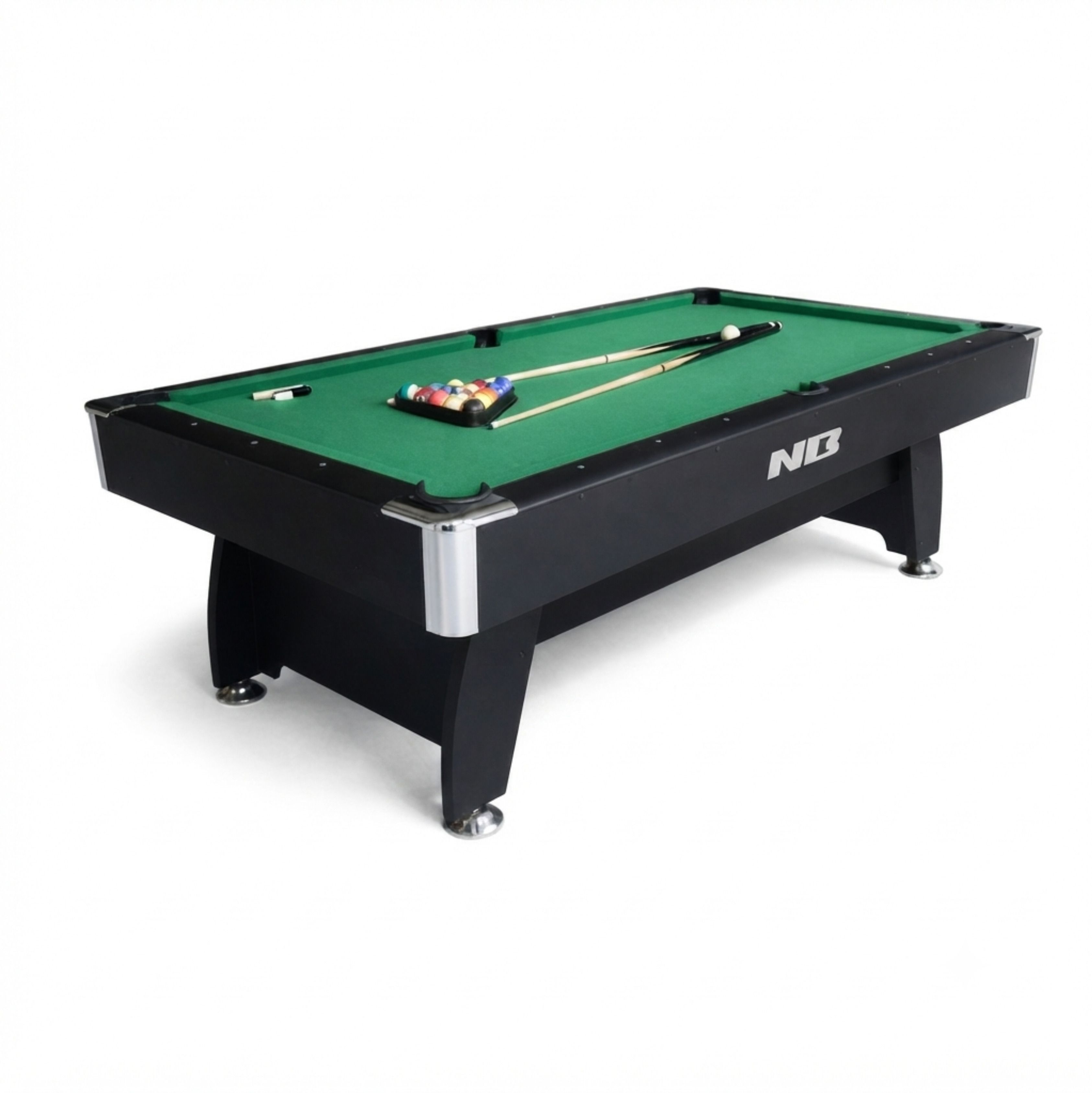 8ft professional pool table tournament size premium green felt Billiards Table-image-49