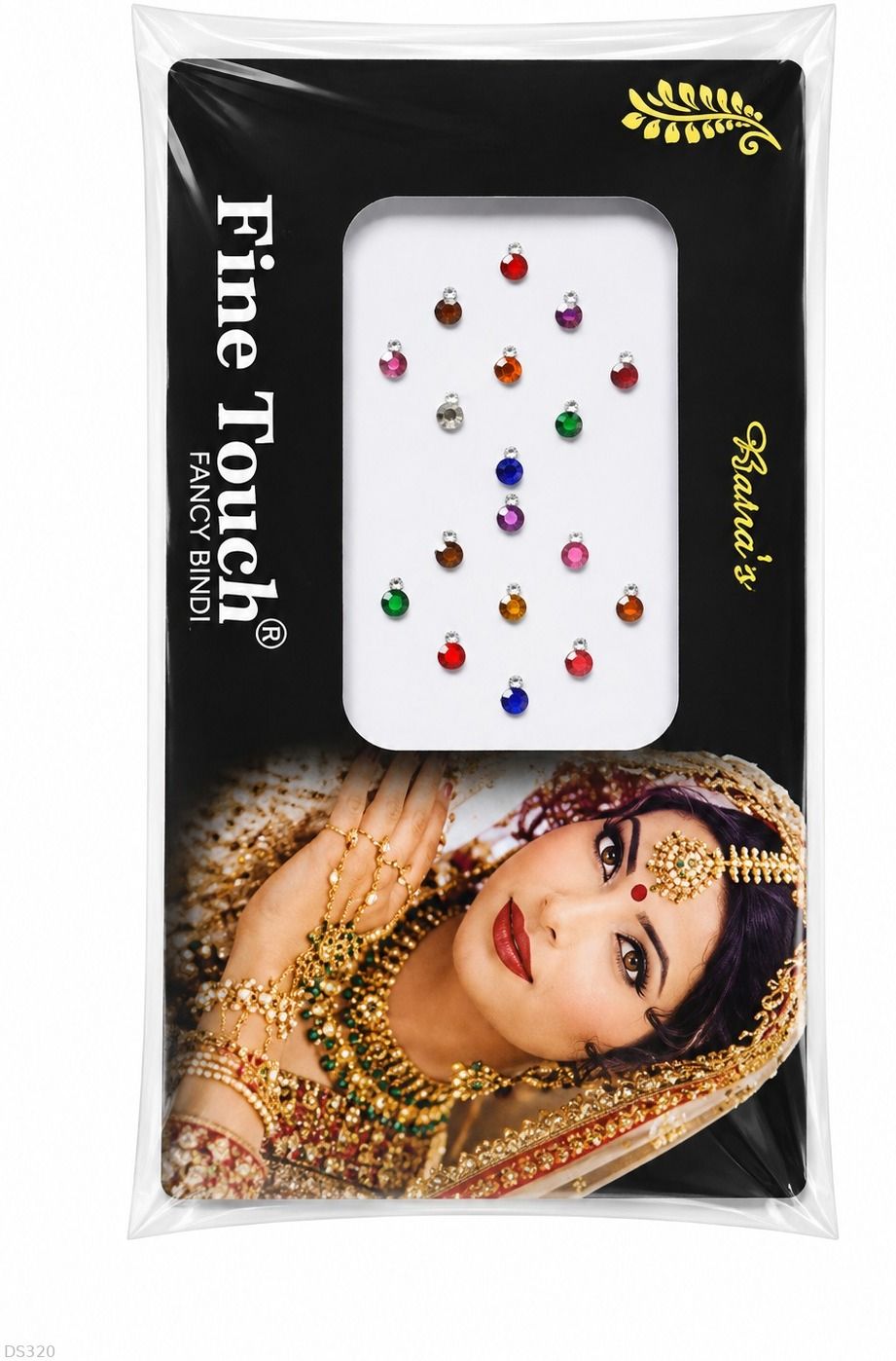 fine touch Multicolor Stone Small Bindi @195 Forehead Multicolor Bindis-picture-31