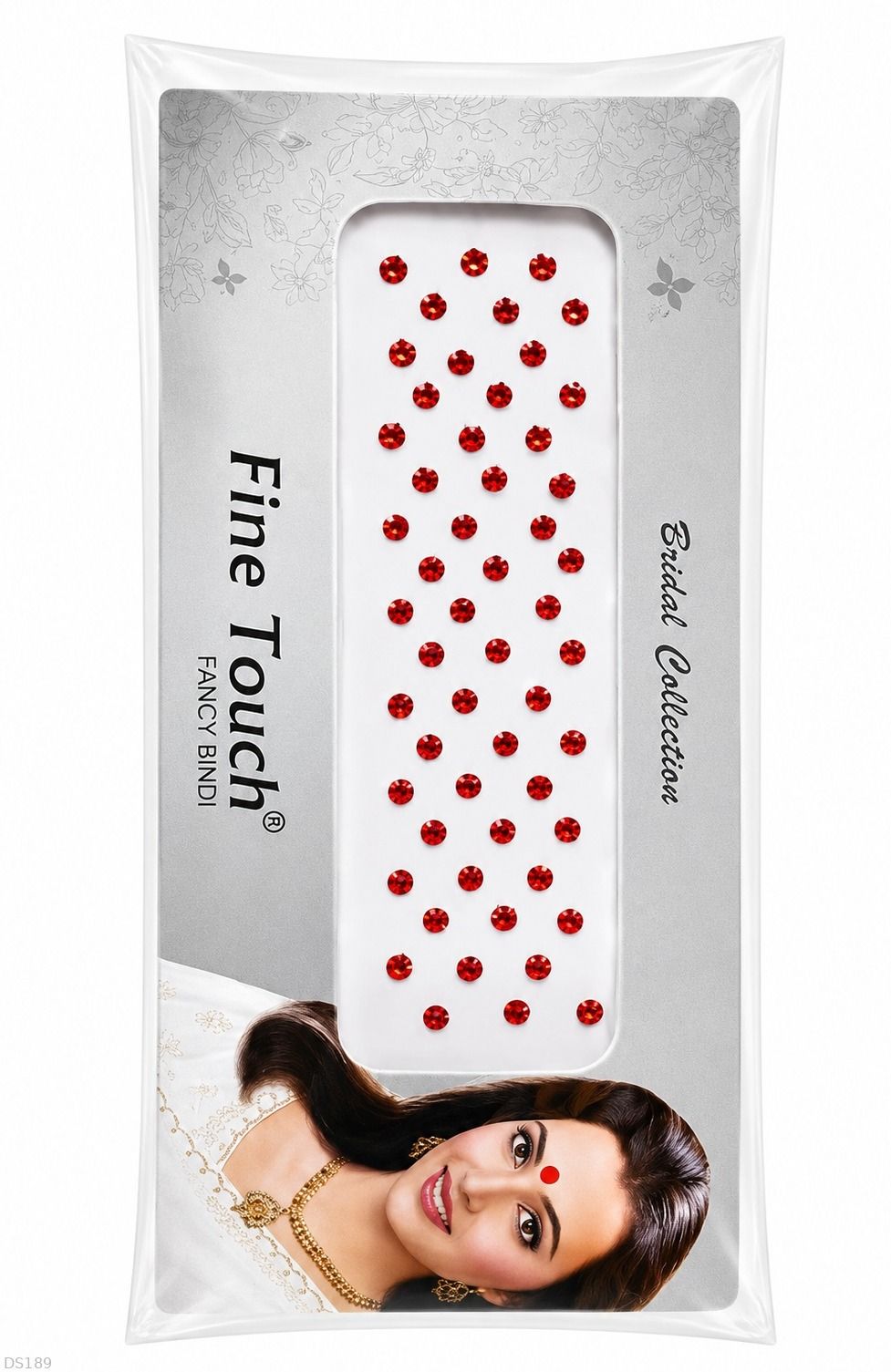 fine touch Bridal CollectionRed Stone Mini Bindi @303 Forehead Red Bindis-picture-14