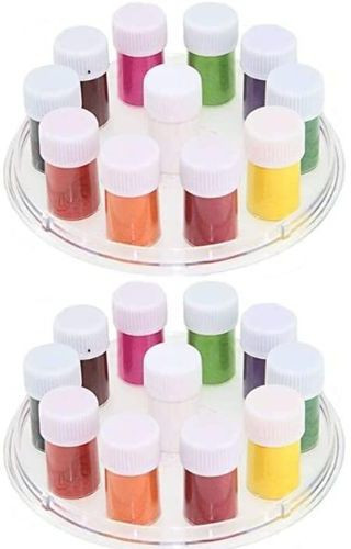 sy products Kumkum Bindi | 11 Mulit color Liquid Bindi Pack of 2 forehead Multicolor Bindis image 1