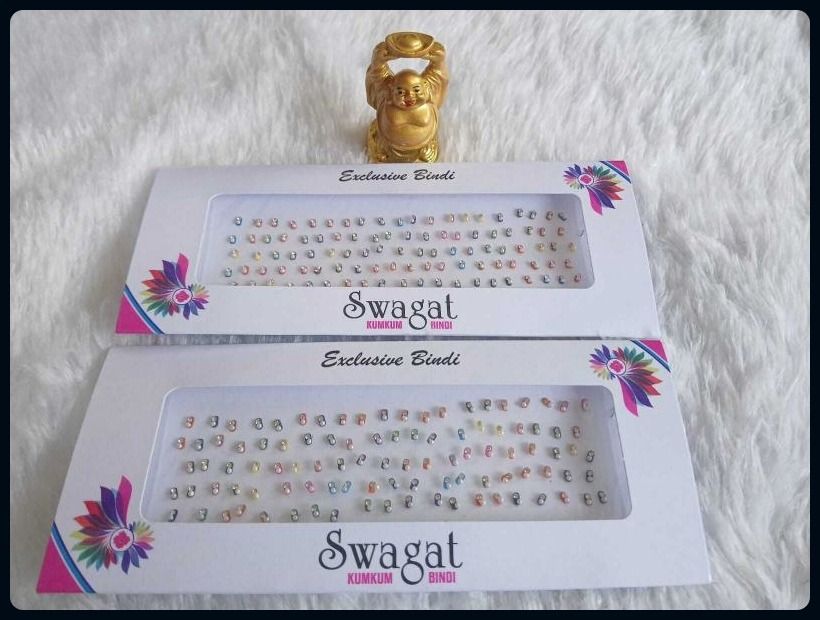 viswamungi NEW-Swagat multi Combo -2DViswamungi Forehead Multicolor Bindis-picture-38