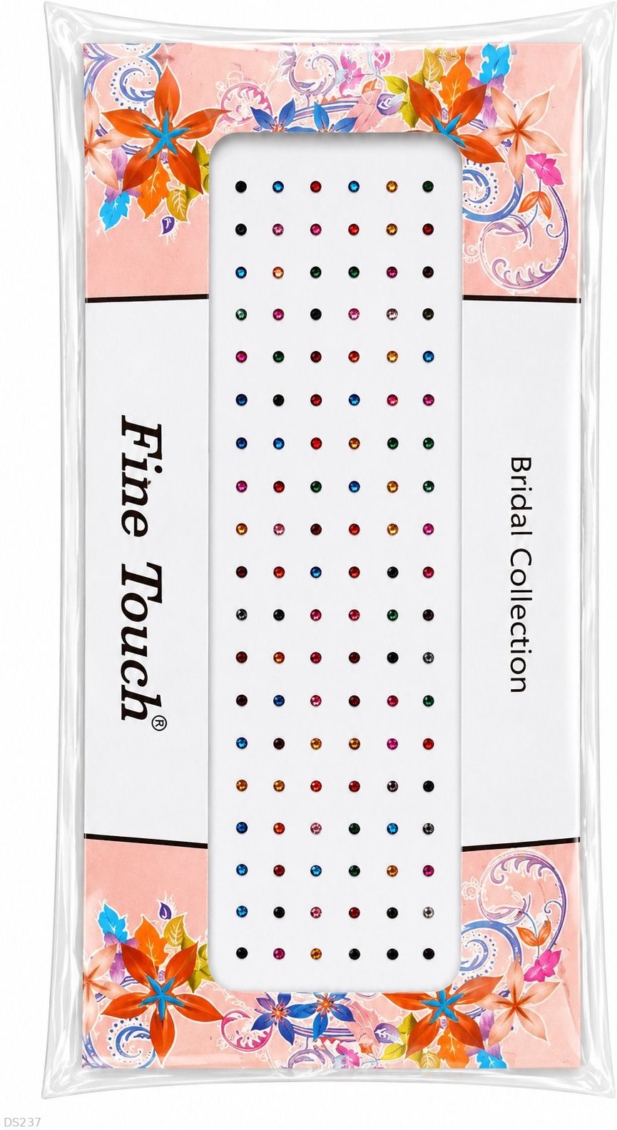 Fine Multicolor Small Multi Bindi @236 Forehead Multicolor Bindis-image-30